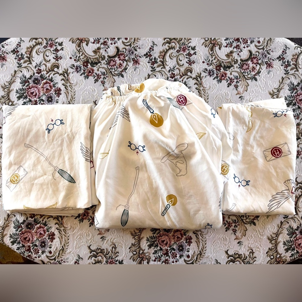 Harry Potter bed sheets
